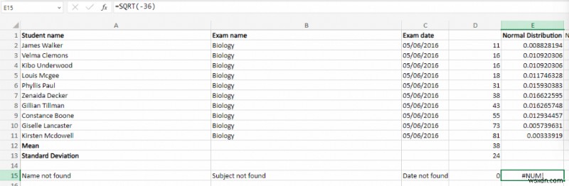 ฟังก์ชัน SQRT ของ Master Excel:คำแนะนำทีละขั้นตอนในการคำนวณรากที่สอง 