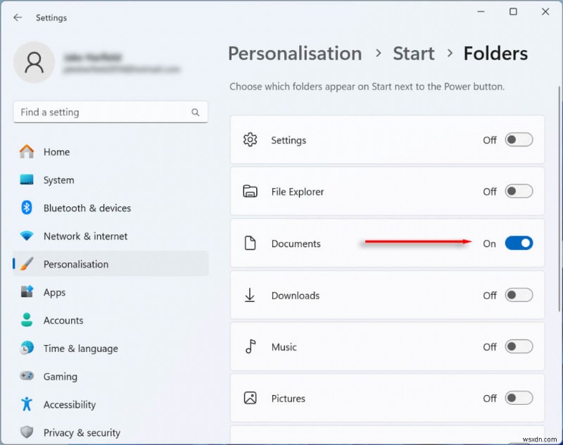 เพิ่มโฟลเดอร์ระบบลงในเมนูเริ่มของ Windows 11:คำแนะนำทีละขั้นตอน 