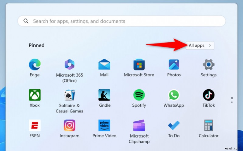 รายการข้ามหลักของ Windows 11:การปรับแต่งการมองเห็นรายการ 
