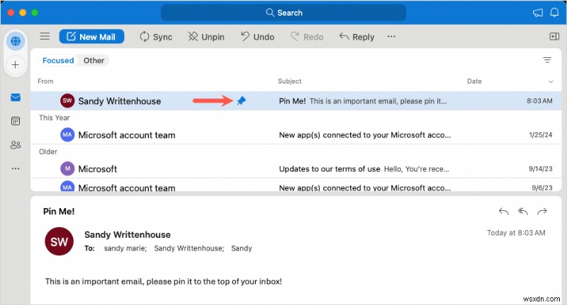 ปักหมุดอีเมลสำคัญใน Outlook ได้อย่างง่ายดาย:คำแนะนำทีละขั้นตอน 