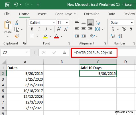 การเพิ่มและการลบวันที่หลักใน Excel:คำแนะนำทีละขั้นตอน 