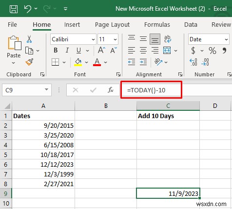 การเพิ่มและการลบวันที่หลักใน Excel:คำแนะนำทีละขั้นตอน 