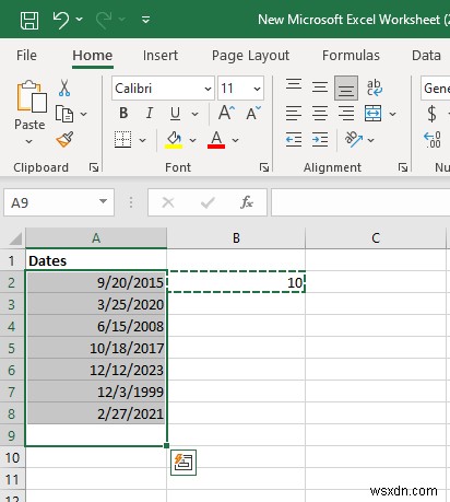 การเพิ่มและการลบวันที่หลักใน Excel:คำแนะนำทีละขั้นตอน 