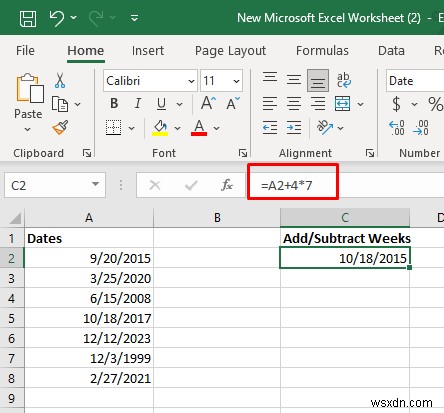 การเพิ่มและการลบวันที่หลักใน Excel:คำแนะนำทีละขั้นตอน 
