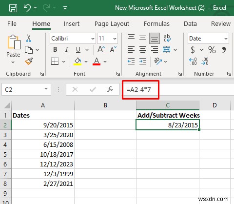 การเพิ่มและการลบวันที่หลักใน Excel:คำแนะนำทีละขั้นตอน 