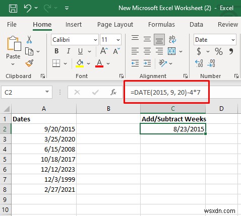 การเพิ่มและการลบวันที่หลักใน Excel:คำแนะนำทีละขั้นตอน 
