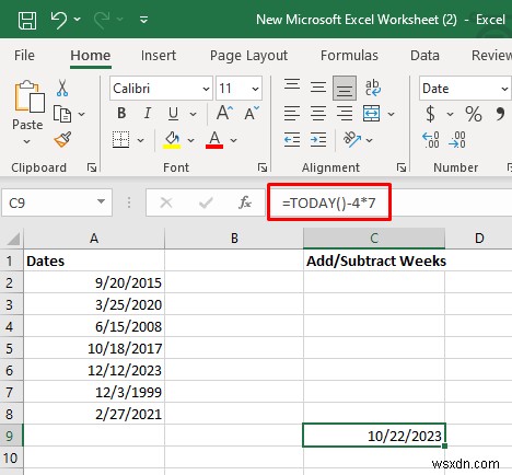 การเพิ่มและการลบวันที่หลักใน Excel:คำแนะนำทีละขั้นตอน 