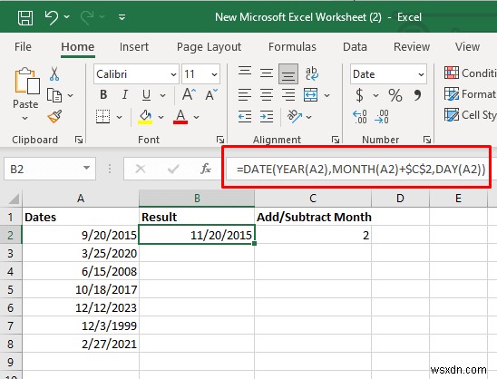 การเพิ่มและการลบวันที่หลักใน Excel:คำแนะนำทีละขั้นตอน 