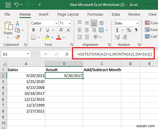 การเพิ่มและการลบวันที่หลักใน Excel:คำแนะนำทีละขั้นตอน 