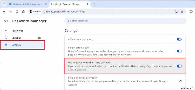 ปิดใช้งานการรับรองความถูกต้องของ Windows Hello ใน Chrome เพื่อหยุดการแจ้ง PIN ซ้ำ ๆ 