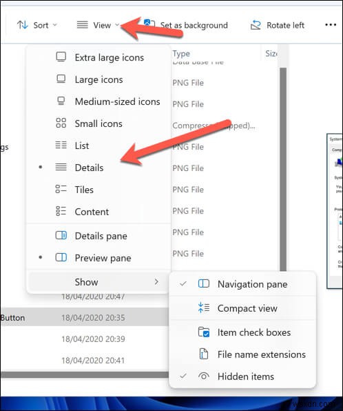 มุมมองโฟลเดอร์ Windows หลัก:คำแนะนำทีละขั้นตอนในการปรับแต่งการแสดงไฟล์ 