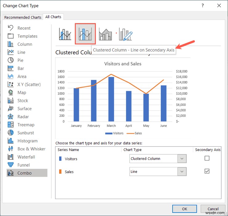 เพิ่มหรือลบแกนทุติยภูมิในแผนภูมิ Excel – คำแนะนำทีละขั้นตอน 