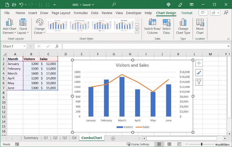 เพิ่มหรือลบแกนทุติยภูมิในแผนภูมิ Excel – คำแนะนำทีละขั้นตอน 