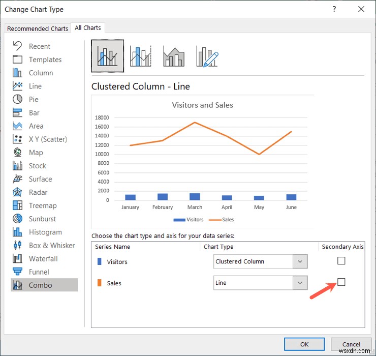 เพิ่มหรือลบแกนทุติยภูมิในแผนภูมิ Excel – คำแนะนำทีละขั้นตอน 