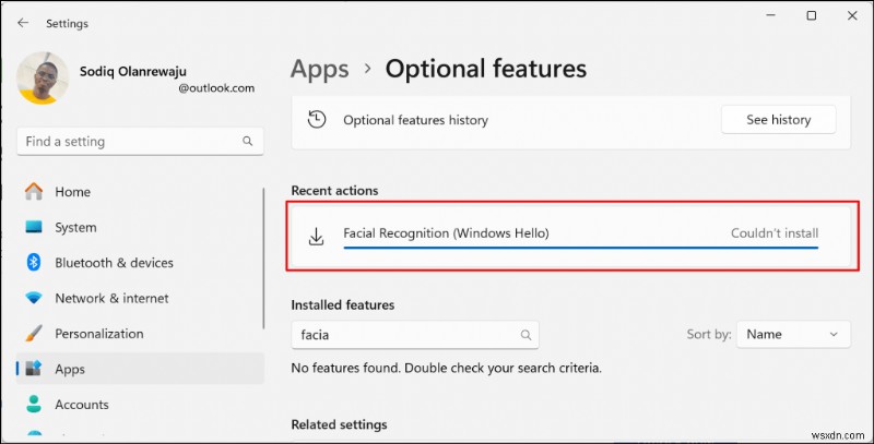 แก้ไขข้อผิดพลาด  ไม่มีกล้องที่เข้ากันได้  Windows Hello Face – คำแนะนำทีละขั้นตอน 