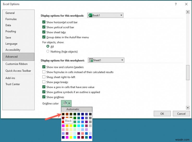 วิธีใช้เส้นขอบตัวหนาและปรับปรุงเส้นใน Microsoft Excel 