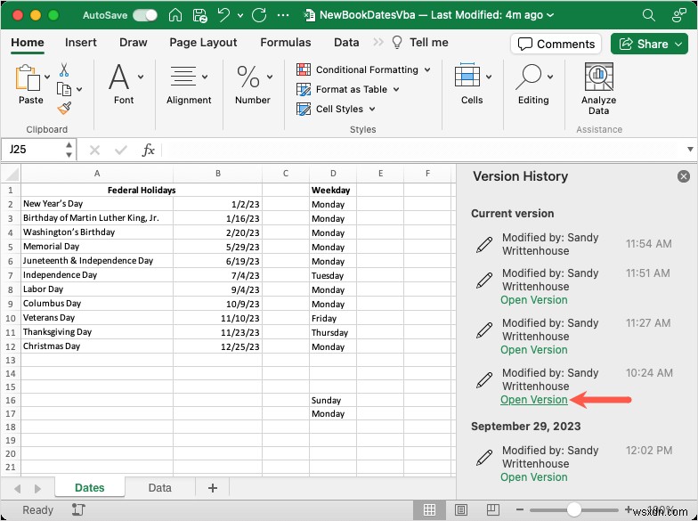 ประวัติเวอร์ชัน Master Excel:ดูและกู้คืนเวอร์ชันสมุดงานที่ผ่านมาได้อย่างง่ายดาย 