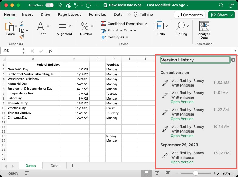 ประวัติเวอร์ชัน Master Excel:ดูและกู้คืนเวอร์ชันสมุดงานที่ผ่านมาได้อย่างง่ายดาย 