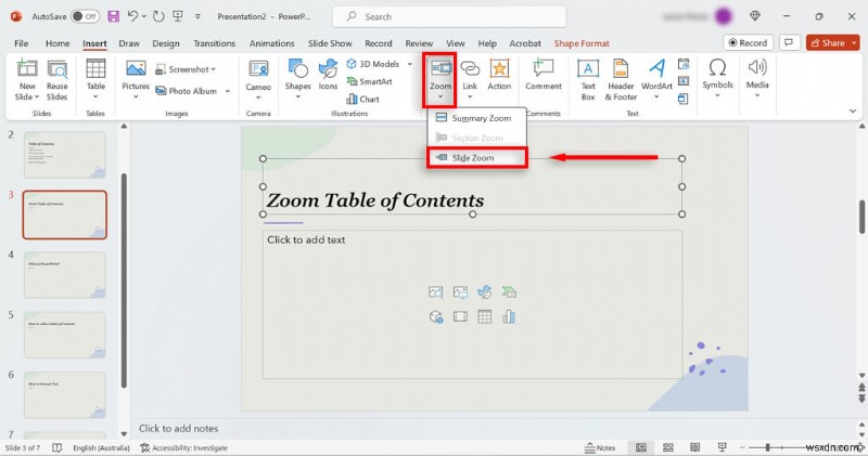 สร้างสไลด์สารบัญระดับมืออาชีพใน PowerPoint – คำแนะนำทีละขั้นตอน 