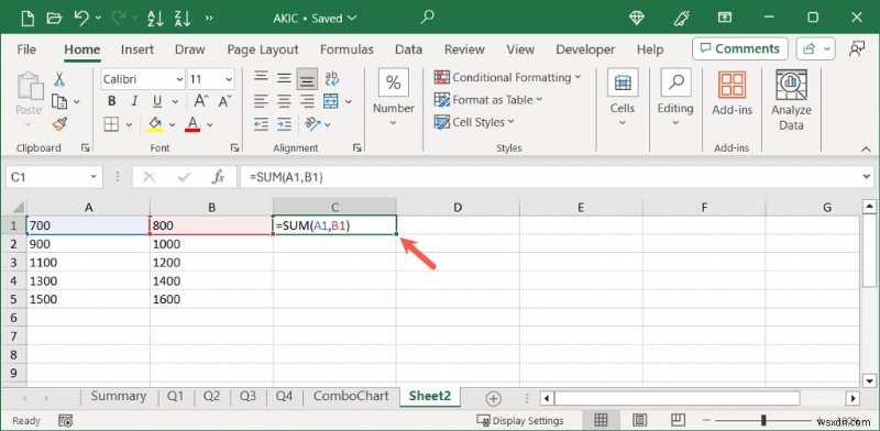 Master Excel:คัดลอกและวางสูตรอย่างมีประสิทธิภาพ 