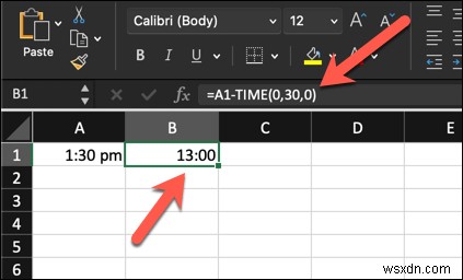 เพิ่มนาทีลงใน Excel Time:คำแนะนำทีละขั้นตอน 
