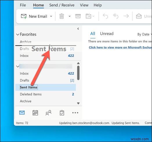 ลบโฟลเดอร์รายการโปรดที่ไม่ต้องการออกจาก Outlook ใน 3 ขั้นตอนง่ายๆ 
