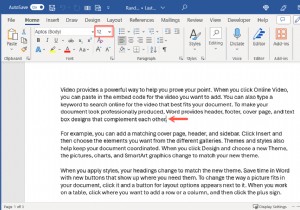 วิธีขยายระยะเวลาใน Microsoft Word เพื่อการพิมพ์ที่ชัดเจนยิ่งขึ้น 