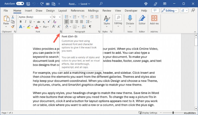 วิธีขยายระยะเวลาใน Microsoft Word เพื่อการพิมพ์ที่ชัดเจนยิ่งขึ้น 