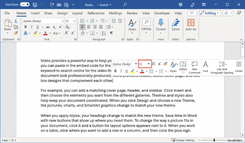 วิธีขยายระยะเวลาใน Microsoft Word เพื่อการพิมพ์ที่ชัดเจนยิ่งขึ้น 