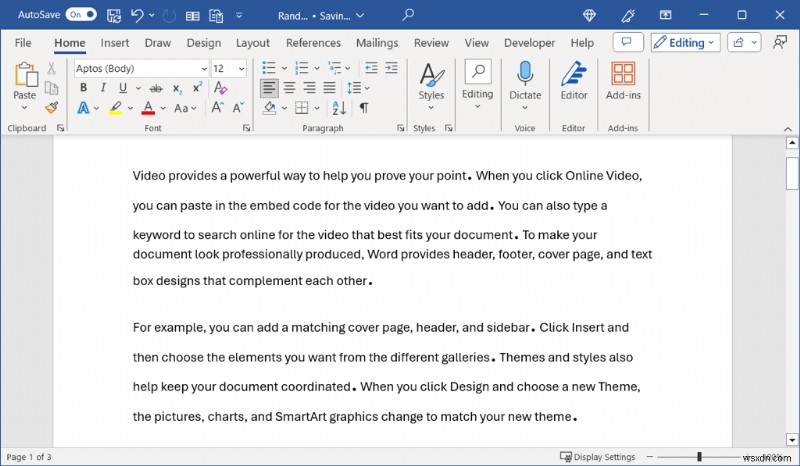 วิธีขยายระยะเวลาใน Microsoft Word เพื่อการพิมพ์ที่ชัดเจนยิ่งขึ้น 