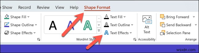เส้นโค้งข้อความใน PowerPoint:เคล็ดลับทีละขั้นตอนสำหรับการมีส่วนร่วมในสไลด์ 