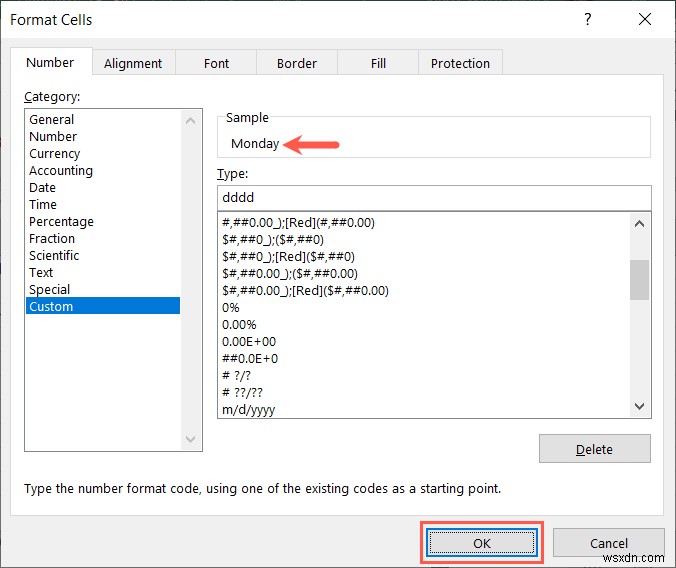 แปลงวันที่ของ Excel เป็นชื่อวันธรรมดาได้อย่างง่ายดาย 
