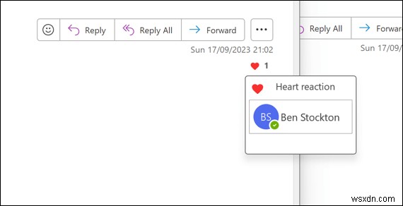 ปฏิกิริยาโต้ตอบของ Outlook ต้นแบบ:คำแนะนำฉบับย่อในการแสดงอารมณ์ด้วยอิโมจิ 