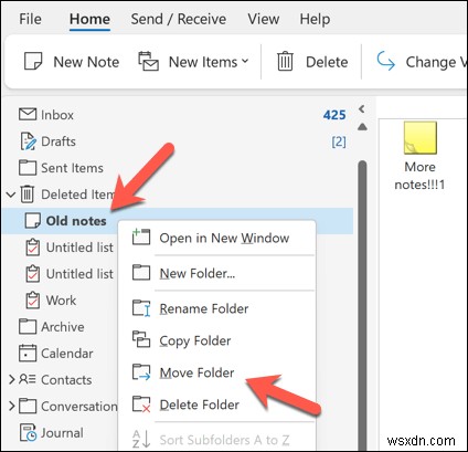 วิธีการกู้คืนบันทึกย่อ Outlook ที่หายไป – 6 การแก้ไขที่ได้รับการพิสูจน์แล้ว 