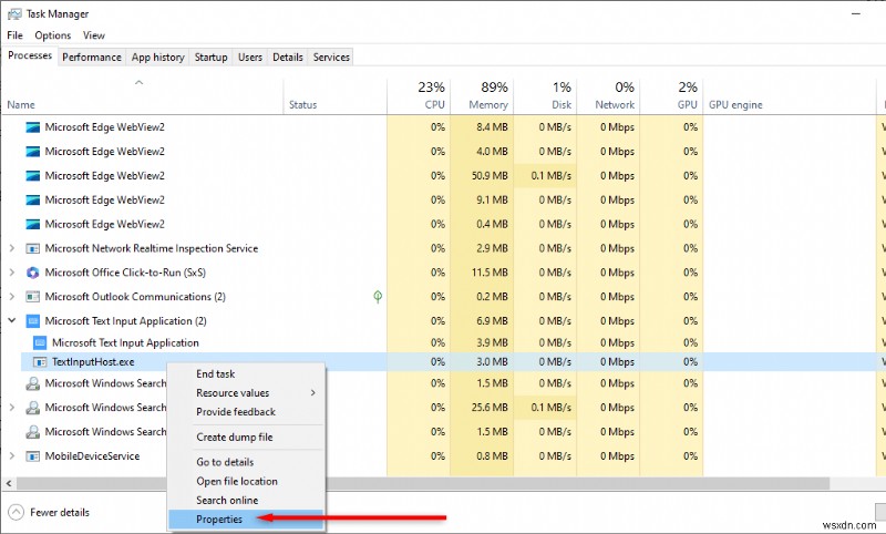 คำอธิบาย Microsoft TextInputHost.exe:วัตถุประสงค์ ผลกระทบ และการแก้ไข 