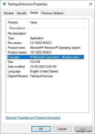 คำอธิบาย Microsoft TextInputHost.exe:วัตถุประสงค์ ผลกระทบ และการแก้ไข 