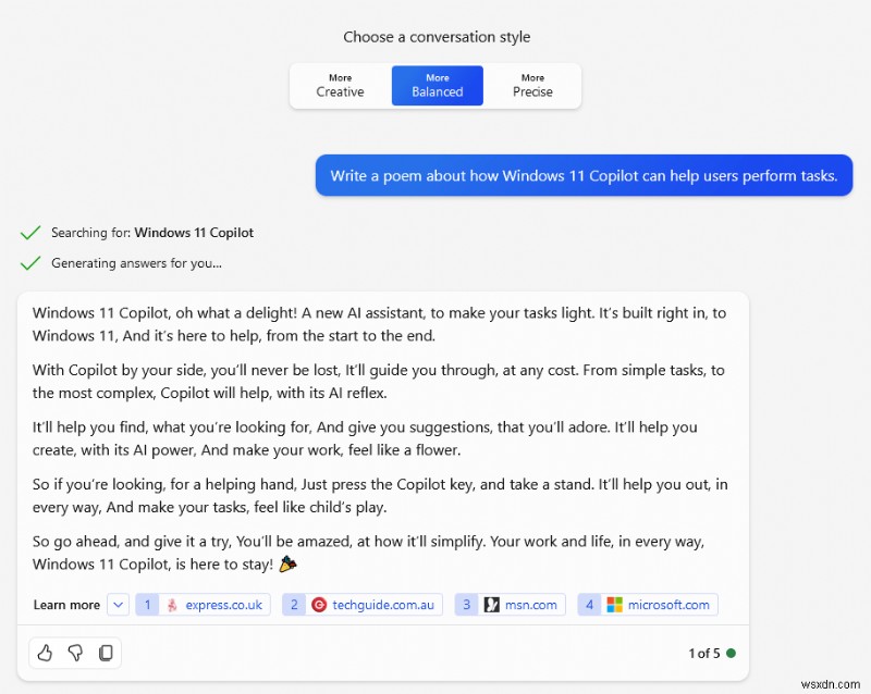 สำรวจ Windows 11 Copilot:เพื่อนคู่หูด้านประสิทธิภาพการทำงานที่ขับเคลื่อนด้วย AI ของคุณ 