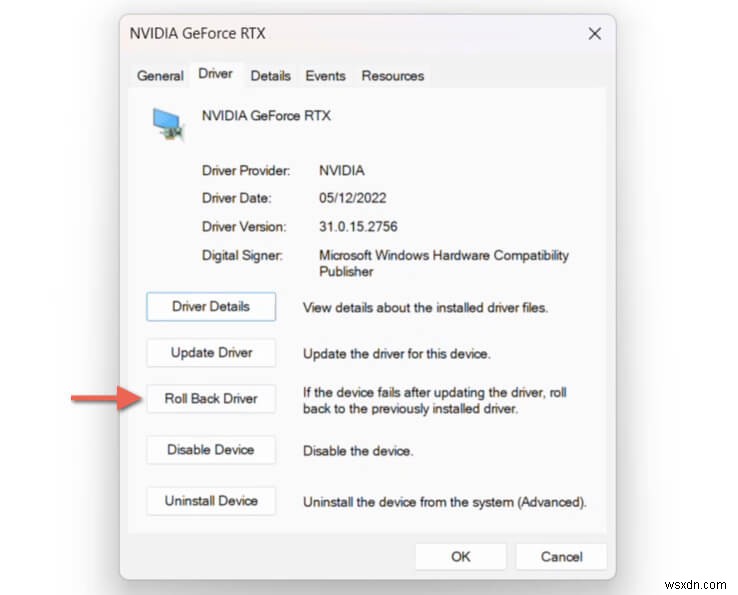 คำแนะนำทีละขั้นตอนในการย้อนกลับหรือถอนการติดตั้งไดรเวอร์ NVIDIA บน Windows 11 