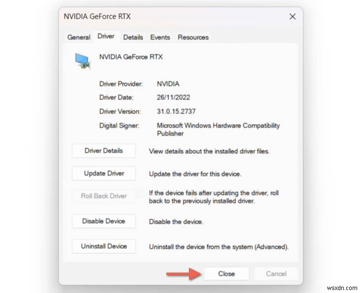 คำแนะนำทีละขั้นตอนในการย้อนกลับหรือถอนการติดตั้งไดรเวอร์ NVIDIA บน Windows 11 