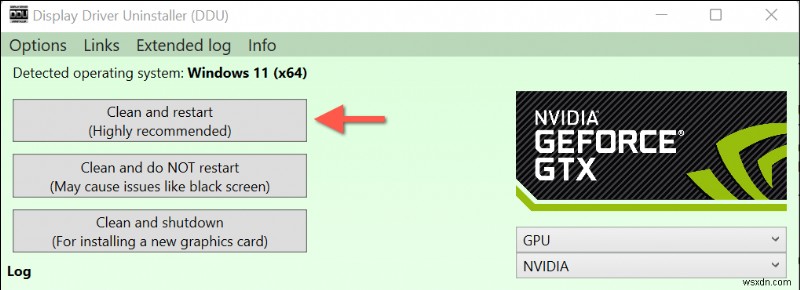 คำแนะนำทีละขั้นตอนในการย้อนกลับหรือถอนการติดตั้งไดรเวอร์ NVIDIA บน Windows 11 