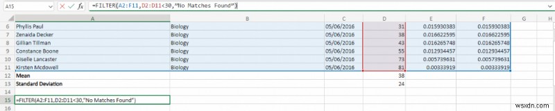 ฟังก์ชันตัวกรองของ Master Excel:คู่มือฉบับย่อเกี่ยวกับการกรองข้อมูลแบบไดนามิก 