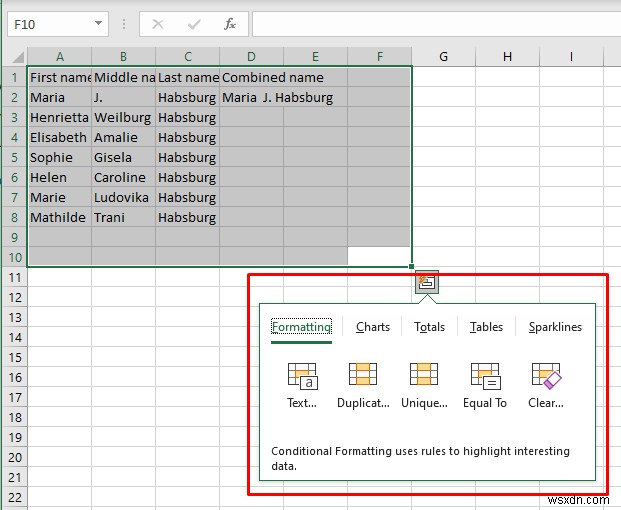 เครื่องมือวิเคราะห์ด่วนของ Master Excel:คำแนะนำทีละขั้นตอน 