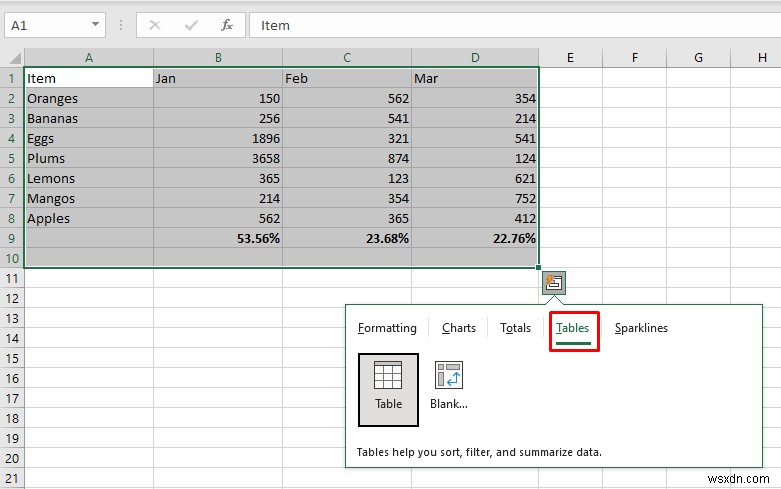 เครื่องมือวิเคราะห์ด่วนของ Master Excel:คำแนะนำทีละขั้นตอน 