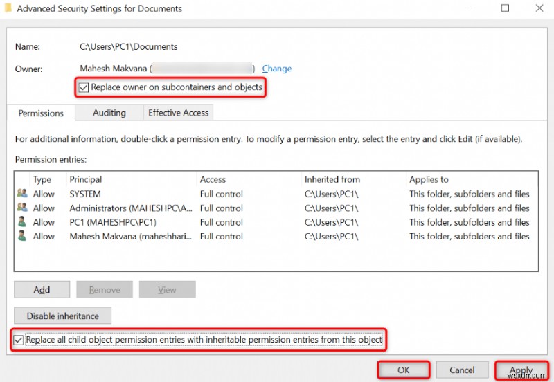 แก้ไขข้อผิดพลาด  ไม่สามารถระบุวัตถุในคอนเทนเนอร์  ใน Windows 10/11 