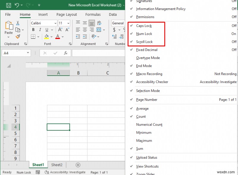 การเรียนรู้แถบสถานะ Excel อย่างเชี่ยวชาญ:เคล็ดลับในการปรับแต่งและประสิทธิภาพการทำงาน 