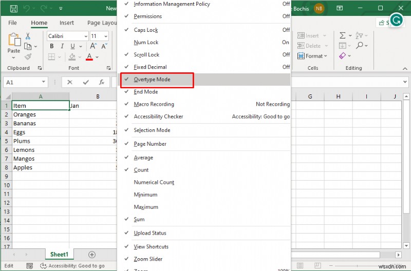 การเรียนรู้แถบสถานะ Excel อย่างเชี่ยวชาญ:เคล็ดลับในการปรับแต่งและประสิทธิภาพการทำงาน 