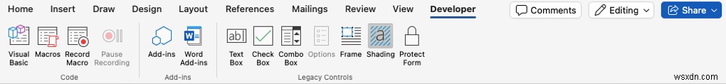 เปิดใช้งานและใช้แท็บนักพัฒนาซอฟต์แวร์ใน Microsoft Word:คู่มือฉบับย่อ 