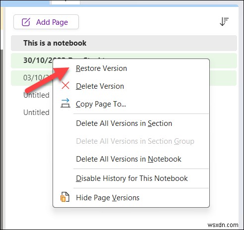 คืนค่าสมุดบันทึก OneNote ที่ถูกลบ:คำแนะนำทีละขั้นตอน 