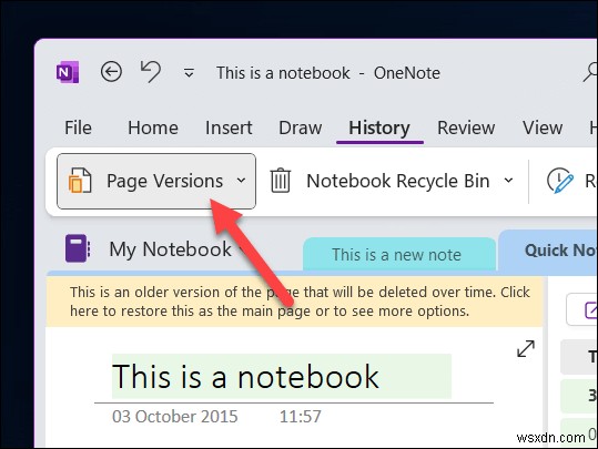 คืนค่าสมุดบันทึก OneNote ที่ถูกลบ:คำแนะนำทีละขั้นตอน 