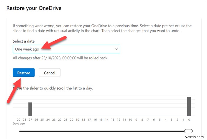 คืนค่าสมุดบันทึก OneNote ที่ถูกลบ:คำแนะนำทีละขั้นตอน 